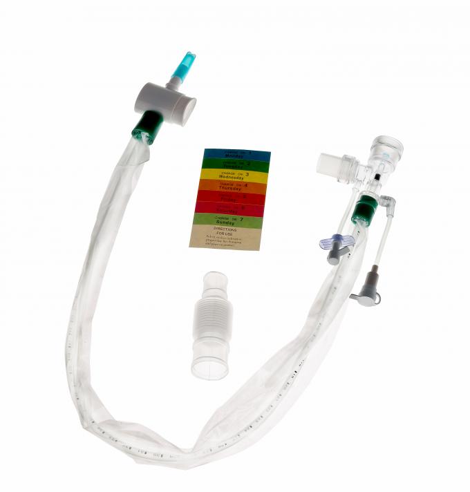 Materiais Médicos Cateter de Sucção de Circuito Fechado 6Fr L-Piece 24h 1.95mm OD 0