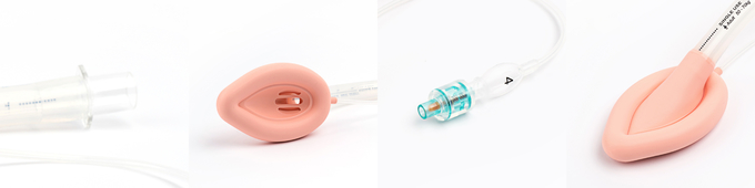 Mascareta de silicone para vias aéreas esterilizante para uso médico de uma só vez 1