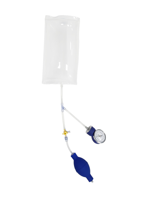 Medical Device Easy Inflation Pressure Infusor Bag with Pressure Gage 1000ML
