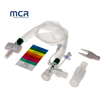 Bom preço. 24 horas Guia do cateter de sucção fechado Lumen único com porta de irrigação on-line