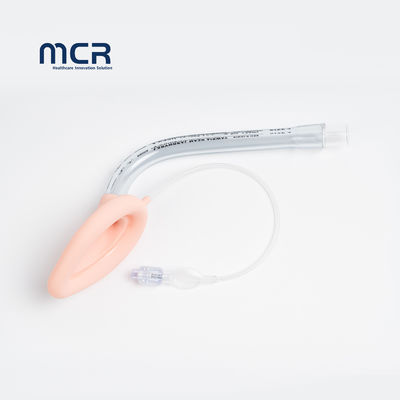 Bom preço. PVC de grau médico e silicone máscara laríngea via respiratória com punho on-line