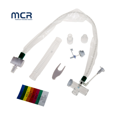 Bom preço. Conector em forma de T 600 mm 14 Fr Cateter de sucção fechado com porta de irrigação on-line