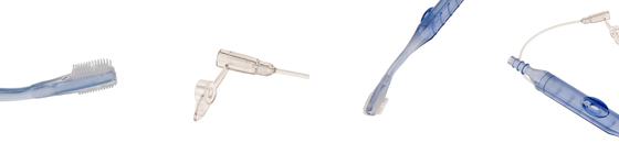 Pc Material Brush Dental Care With Suction Port injection port