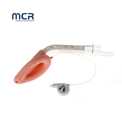 Bom preço. Máscara de silicone dupla luz laringeal Equipamento médico para vias aéreas on-line