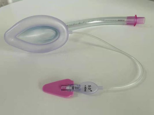 Bom preço. Máscara laríngea de PVC descartável LMA Tamanho 5.0 Intubation with Bar Adult Use on-line