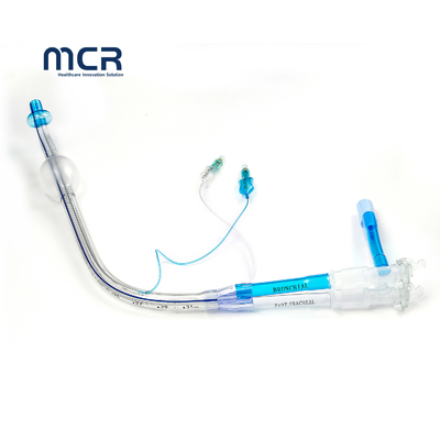 Bom preço. Fábrica de fornecimento de tubos endotraqueais de dupla luz de PVC PU descartáveis com punho on-line