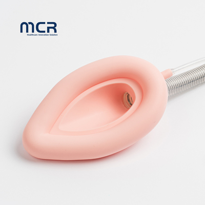 Bom preço. Máscara laríngea ISO FDA de vias aéreas reforçada de silicone Máscara laríngea reutilizável on-line