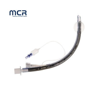 Bom preço. Tubos endotraqueais reforçados resistentes a dobras visuais com balões macios para intubação fácil on-line