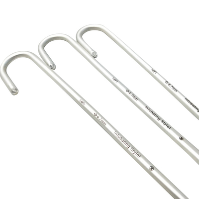 Bom preço. Introdutor de tubo endotraqueal Bougie Estílo de intubação feito de alumínio maleável on-line