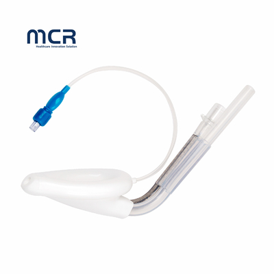 Bom preço. Máscara de respiração de silicone médico de luz dupla da laringe com punho on-line