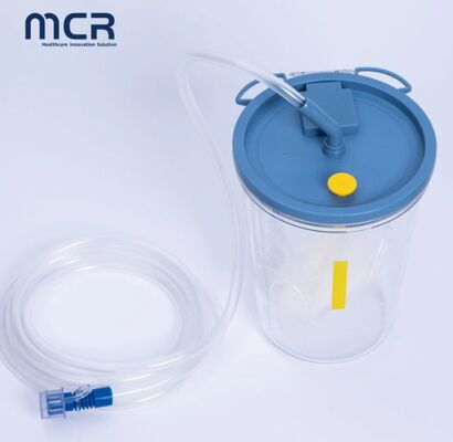 Europe Quality Disposable Suction Liner Bag with Bacteria Filter and Non-Return Valve for Medical Use