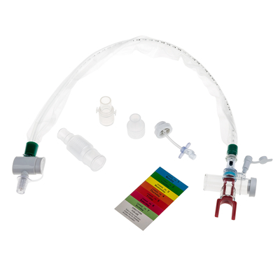 Bom preço. Cateter de sucção fechado de PVC fabricado na China 600 mm comprimento 14FR Traqueostomia on-line