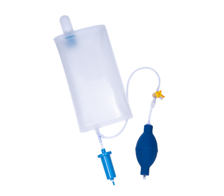 Bom preço. Saco de infusão de pressão descartável de material PU de grande compressão 500 ml on-line