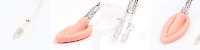 Disponível reforçado 100% Silicone Resistência Máscara laríngea Via aérea intubando 1