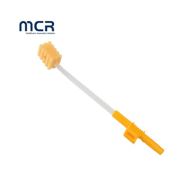 Escova de dentes de sucção para cuidados orais de UTI Escova de dentes descartável Espinhaço 1