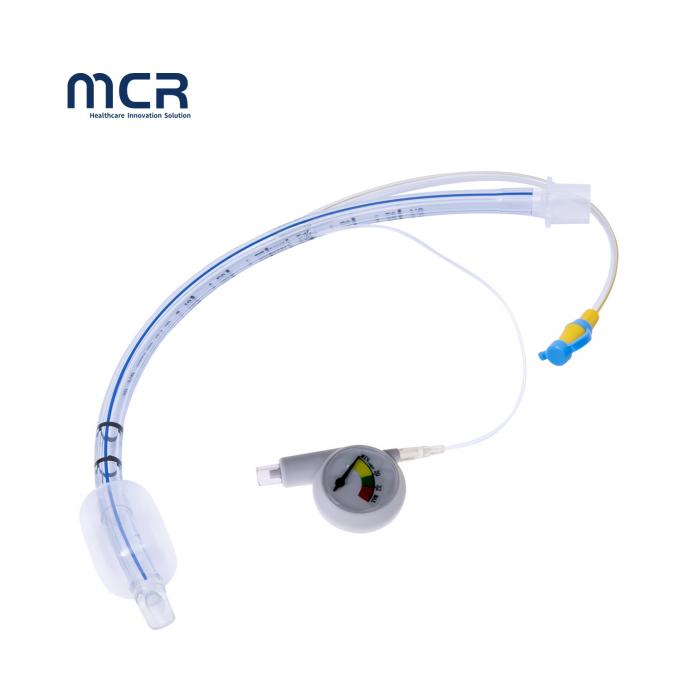 Tubos endotraqueais de sucção médica regular com indicador de pressão 0