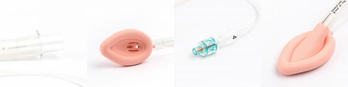 Máscara laríngea de silicone reutilizável para anestesia para 40 vezes de uso 3